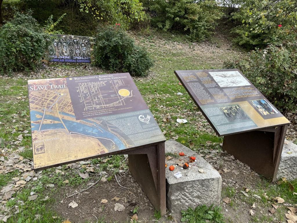 Remnants of Richmond's African Burial Ground have all but vanished, with only a few markers recognizing the site's past