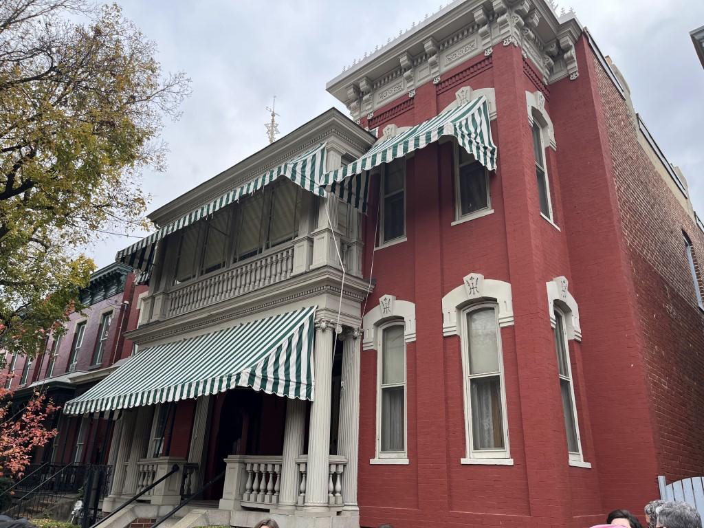 Maggie Walker's house in Jackson Ward, now maintained as a musem by the NPS