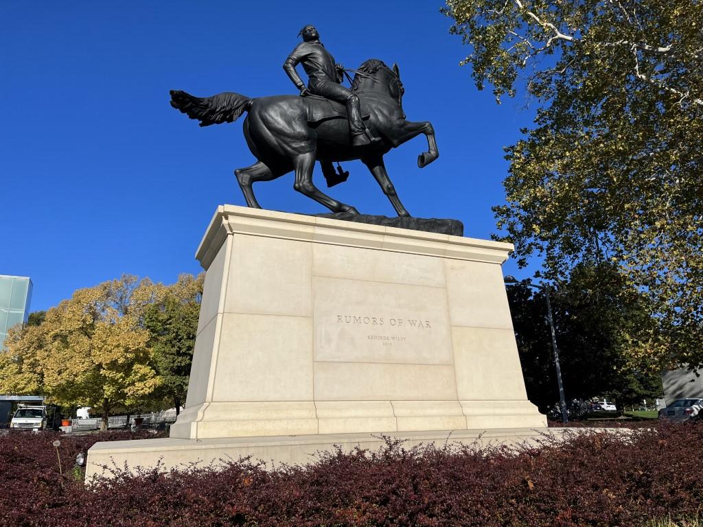 Rumors of War, Kehinde Wiley, 2019
