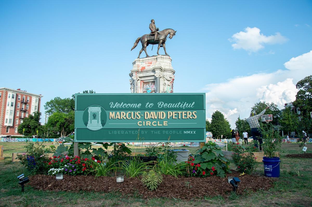 Marcus David-Peters Circle in August 2020