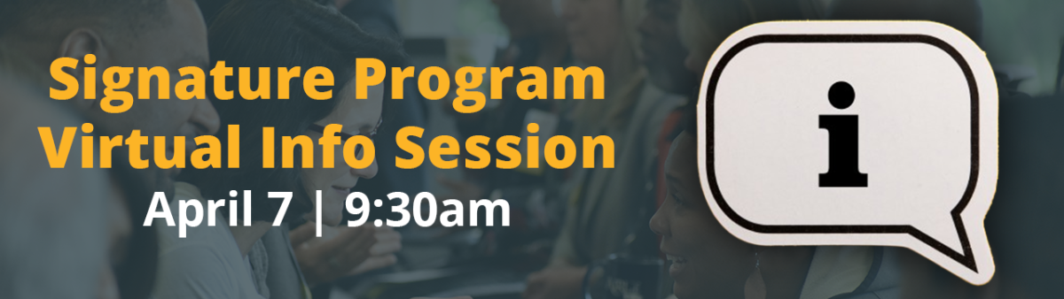signature program virtual info session